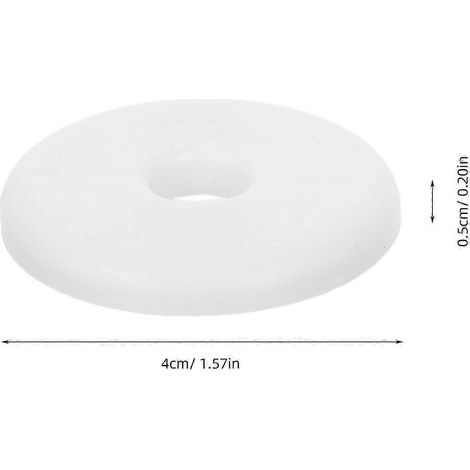 Lot de 12 cache-bride : cache-tuyau autocollant rond pour tuyau fendu, trou de 10 mm, pour radiateur et plomberie. Plaque décorative pour tuyau. (1/3)