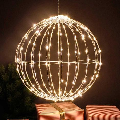 Sfera luminosa 3D 40cm 240 Led Bianco Caldo Wisdom (1/5)
