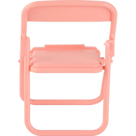Faltbarer Handyhalter aus Kunststoff für Stühle, niedlicher Handyhalter für Studenten, für den Tisch im Studentenwohnheim, rosa. (1/5)