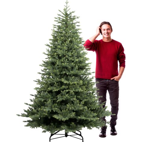 Amstel - Árbol de Navidad de efecto realista de PE y PVC Ø142x210H, 1910 puntas (1/5)