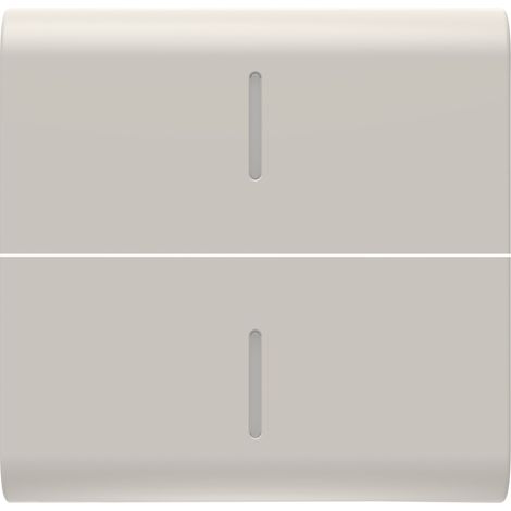 TOUCHE INTER. AXIAL 2 DIFFUSEURS 2P BEIG GEWISS GW13558S