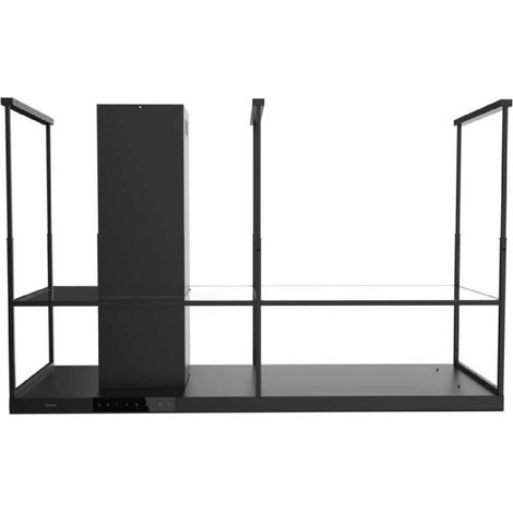 Cecotec Campana Extractora de Isla Bolero Flux CCT 1806900 Black A++. 1,8 Metros de Largo, Succión 689 m3/h, Motor DC (1/5)