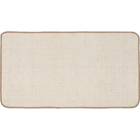 vidaXL Alfombra de área Marrón Claro 60 x 110 cm yute (1/2)