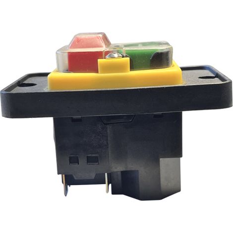 KEDU KJD18 Elektromagnetischer Schalter 7Pin Druckknopfschalter 230V 7,5A ON/OFF Drucktastenschalter (1/4)