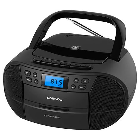 Radio CD Daewoo DW3014/ 4W/ Negro (1/3)