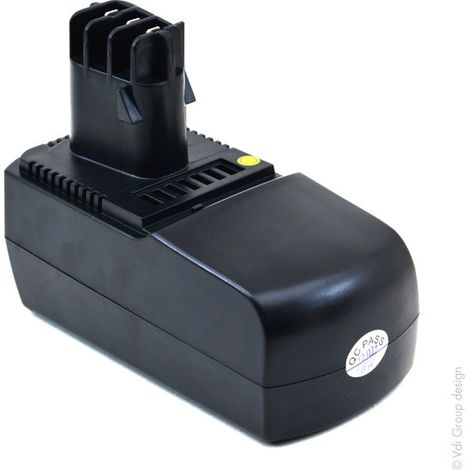 NX - Batterie visseuse, perceuse, perforateur, ... compatible Metabo 18V 3Ah - 6.254846.25