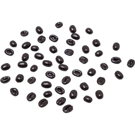 50 Grains de Café Artificiels : Décoration Factice pour un Arôme Visuel Saisissant (1/3)