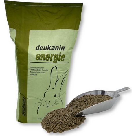 Deukanin Energie Kaninchenfutter 25 kg Nagerfutter Hasenfutter Zuchtfutter Mast (1/5)