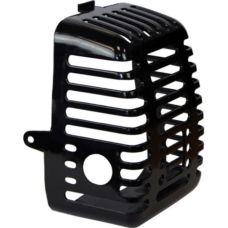 Cache de pot d'échappement pour débroussailleuse – Accessoire pour modèles 52 cm3 – Compatible avec GT Garden, Berlan, Fuxtec – Outil sur perche