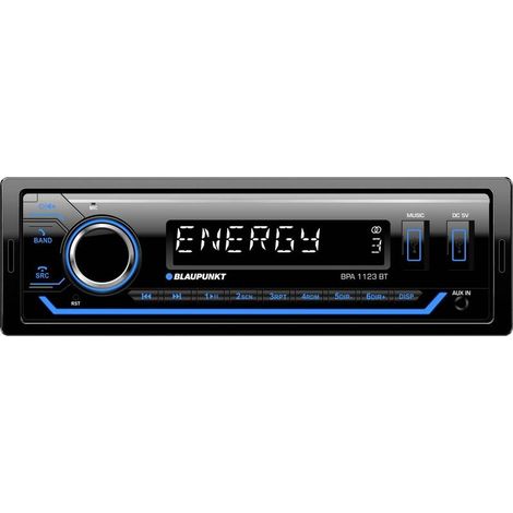 [GEBRAUCHT] B-Ware Blaupunkt Autoradio BPA 1123BT RDS MP3 Bluetooth 4x50W USB schwarz rot 12V (1/2)