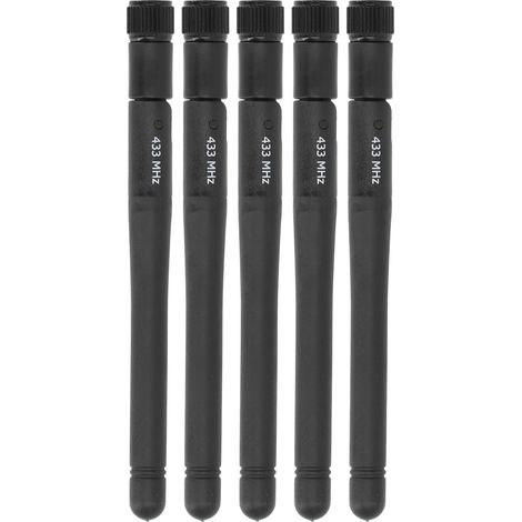 Antenne pliable omnidirectionnelle à gain élevé (lot de 5) pour système de transmission sans fil 433 MHz (1/5)