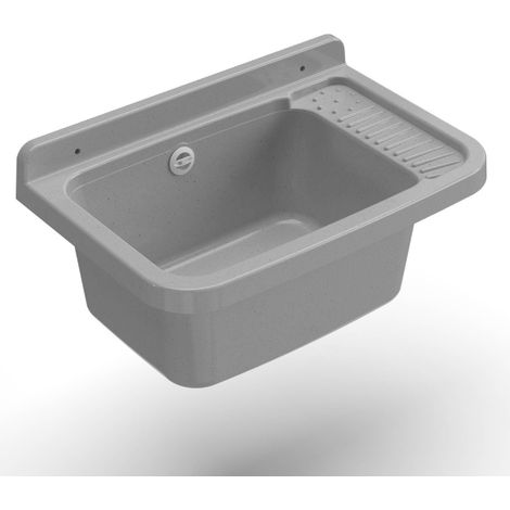 Bassins en résine 50 cm ciment - Mongardi