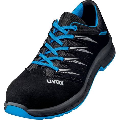 uvex 2 trend 6937343 Chaussures basses de sécurité S1P Pointure (EU): 43 bleu, noir 1 paire(s) W607132 (1/2)