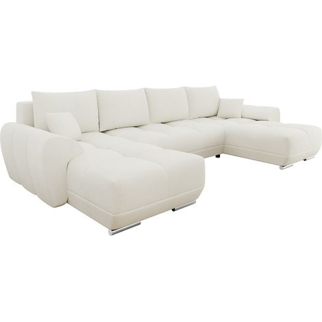 Sofá rinconero Signis I, Velo 621, Función de descanso, Almacenaje, 362x183x85cm, 0