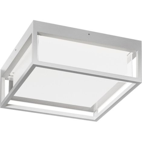 Plafoniera esterno gea led ges2090 led ip65 moderno alluminio soffitto parete