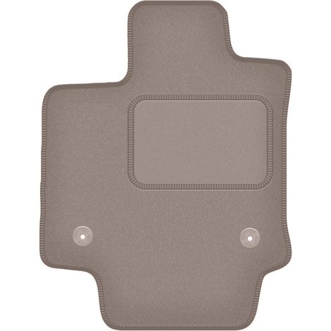 Tapis de sol conducteur en velours pour : Lexus NX II 0 (2021-) beige (1/5)