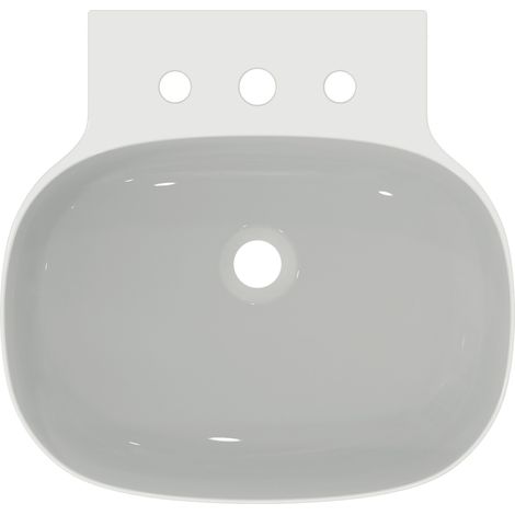 Ideal Standard Lavabo Linda-X, 3 agujeros para grifo, sin (1/5)
