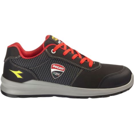 Utility Diadora 701.181703 Race Low S3S Met Free Sicherheitsschuh Schwarz 44
