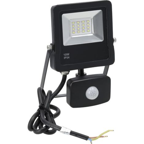 Apparecchio di illuminazione a LED, 10W, 4000K con sensore KRFL10840SBK (1/3)