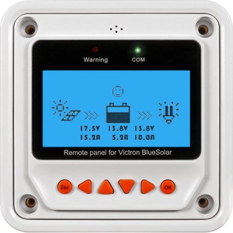 Panel de control remoto para el BlueSolar PWM-Pro