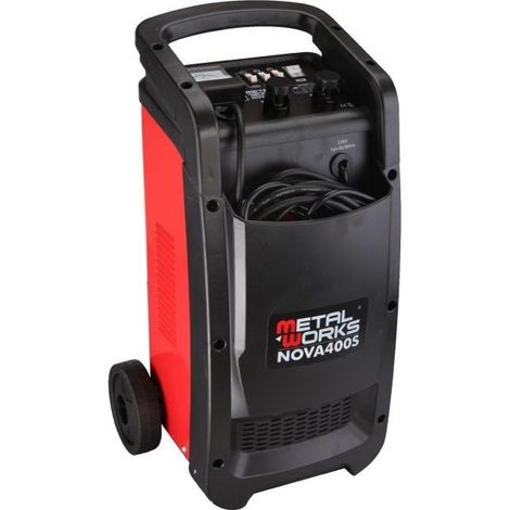 Cargador de baterías y arrancador METALWORKS Nova 400S