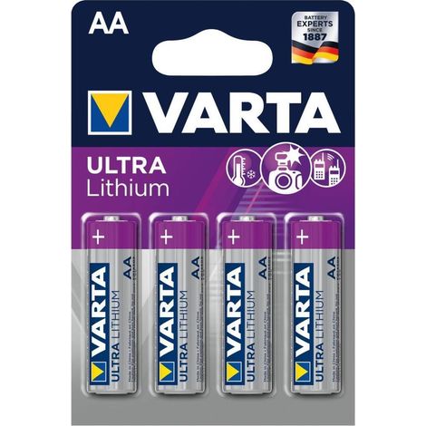 VARTA Batterie Professional Lithium AA Blister a 4 Stück (1/5)