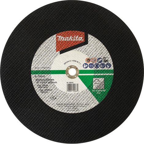 Nom Makita disque abrasif 400x20 Pierre - B-70845 (1/2)