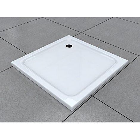 Glaswerk Westfalen - Piatto doccia / sifone piatto in acrilico 80x80 cm (1/2)