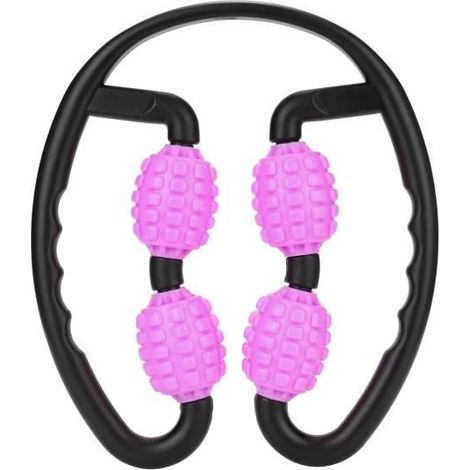 Masseur de muscle - LIXADA - Modèle 2 - 4 roues rotatives - Multicolore - Confortable (1/4)