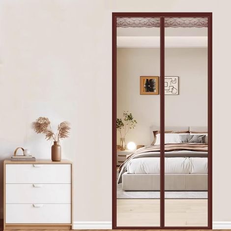 Transparent EVA Hiver Magnétique Rideau de Porte Isolant Thermique (1/5)