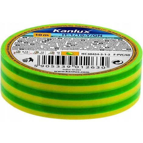 Kanlux Isolierband 1,9 cm x 20 m 1 Stück. (1/4)