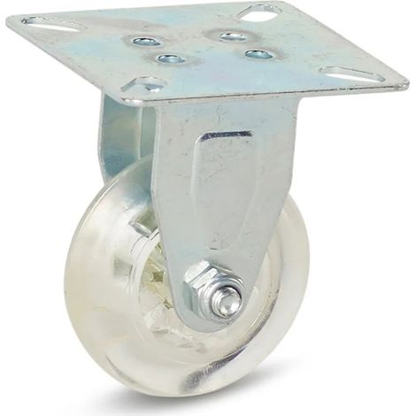 Roue fixe - MESO - Meuble transparente - 50mm - 50kg (1/2)