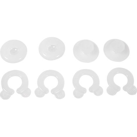 4 pièces lit couette housse de couette Clips attaches chambre literie couettes support de fixation pince en plastique (1/5)