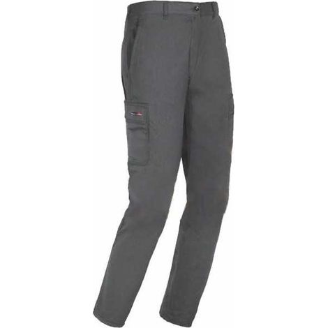 Pantalone Stretch Grigio Xxl             Easy Issa
