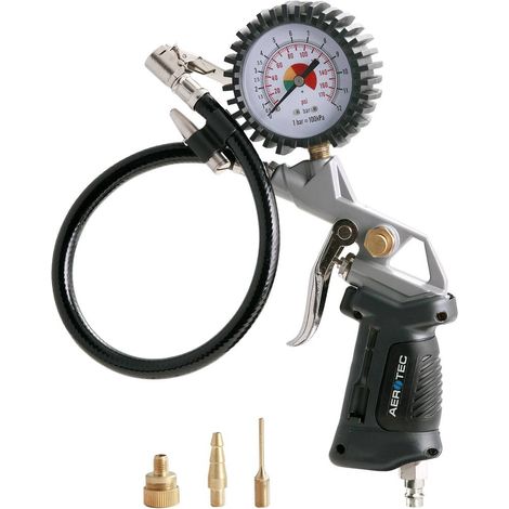 gonfleur de pneus pneumatique TECH ST PSI 30 cm de tuyau non calibré (1/2)