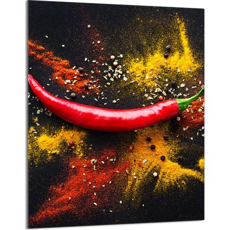 PLANCHE À DÉCOUPER EN VERRE 40x52 Piment (1/5)