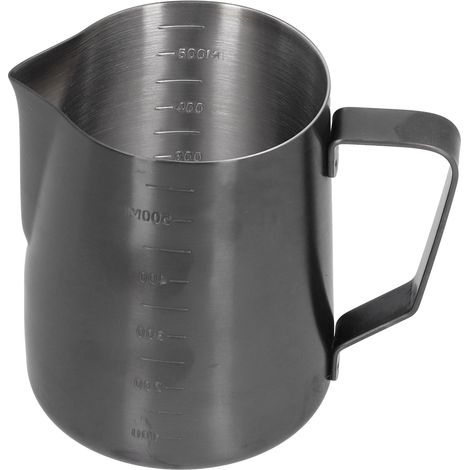 600-ml-Milchkännchen aus Edelstahl für Kaffeeschaum, ideal für Baristas zu Hause oder im Büro. (1/5)