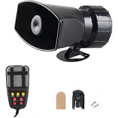 Alarma electrónica inalámbrica de 12 V con 7 sonidos y sistema de alerta sonora de 120 dB. (1/5)
