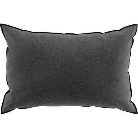 Coussin Déco "mistraline" 40x60cm Anthracite (1/4)