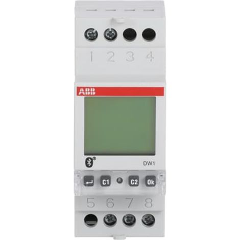 ABB Stotz S&J Wochen-Zeitschaltuhr 1-Kanal Bluetooth DW1