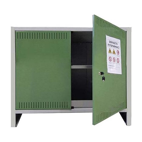 ARMADIO FITOFARMACI BASSO 400x1000x80 (PxLxH) mm (1/2)