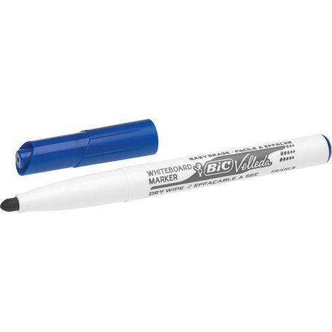 BIC Velleda 1741 marcador 12 pieza(s) Punta redonda Azul (1/2)