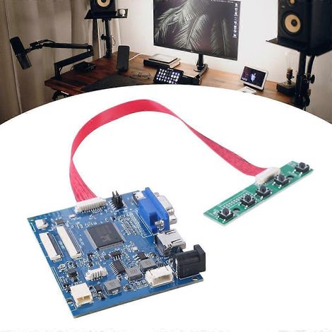 Carte de contrôle d'écran LCD 40 broches LVDS 50 broches TTL 1 canal SIXTHHD-HD1 (1/4)