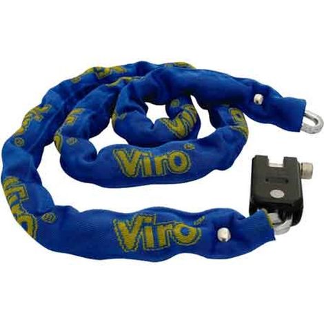 LUCCHETTO CON CATENA 'SUPERMORSO' VIRO 7 mm x 150 cm