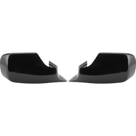 2 Stück glänzend schwarze Spiegelkappen links + rechts 5116 8238 375 Kompatibel mit BMW 3er E46 1998-2005 (1/5)