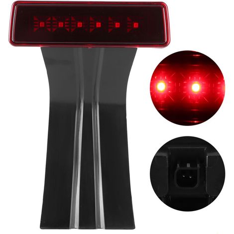 Bright LED light, waterproof IP68, slow red, for Jeep Wrangler JK 2/4 doors 2007-2018. (1/4)