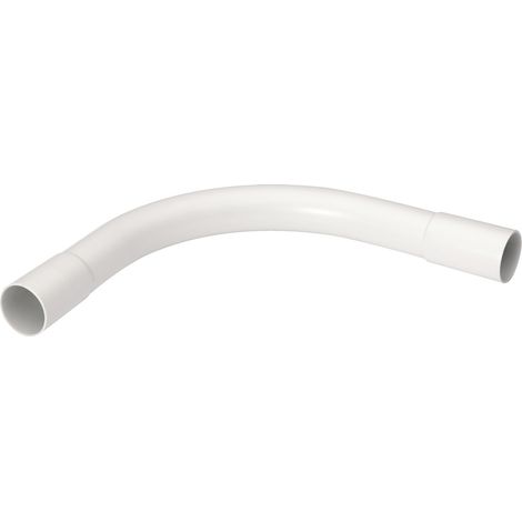 Schneider Electric – Coude pour tube IRL – Raccord PVC blanc – Ø16 mm – Degré de protection IP40 – Indice IK07 – Pour cheminements alignés - IMT46916