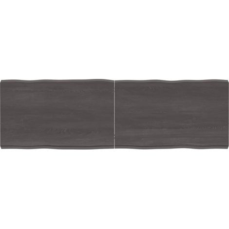 Dessus de table bois massif traité bordure assortie (1/5)