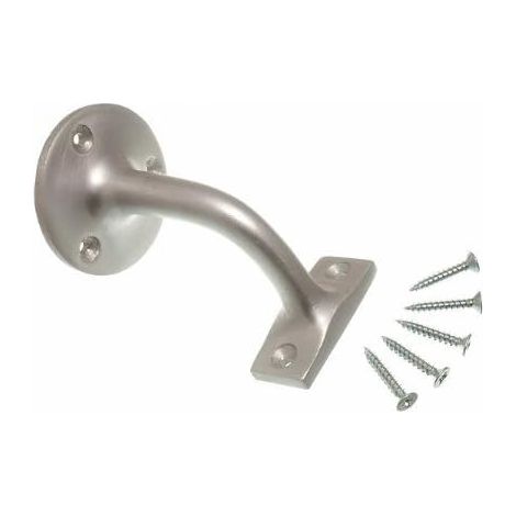 2 supports muraux en aluminium SAA pour rampe d'escalier de 6,3 cm (1/2)