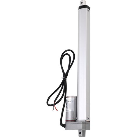 Linearer elektrischer Stellantrieb mit 300 mm Hub, 750 N Tragfähigkeit, Motor aus Aluminiumlegierung mit Endschalter, 24 V